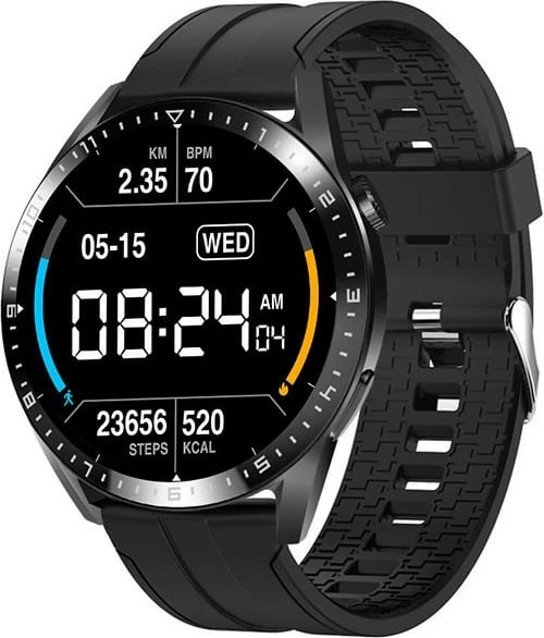 Smartwatch Tracer SM9 PulseRay 1.46" 360x360 BT thirrje IP67 bateri 250 mAh i zi