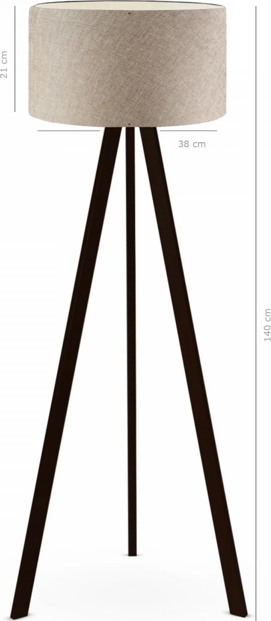 Llambë dyshemeje Opviq, AYD-2812, ngjyrë bezhë