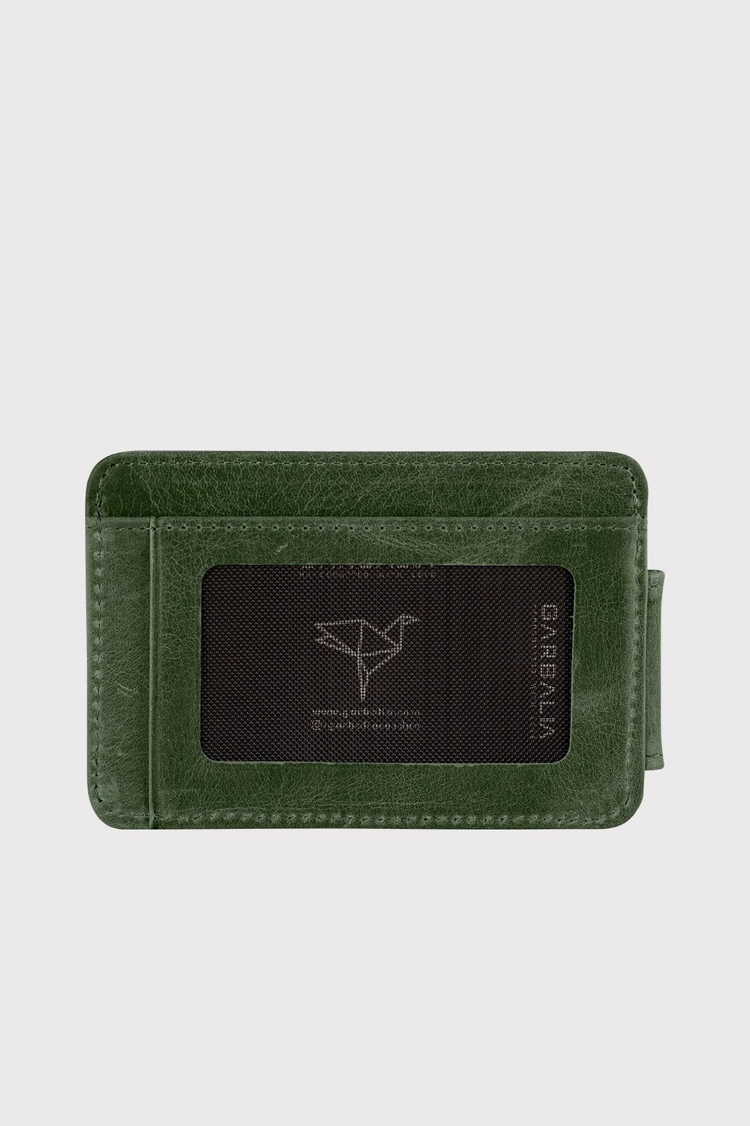 Portofol për burra, lëkurë origjinale, ngjyrë e gjelbër, Zoozie Bags Pisa Crazy