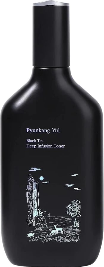 Tonik për fytyrë për femra Pyunkang Yul Black Tea Deep Infusion Anti-Wrinkle, 130ml