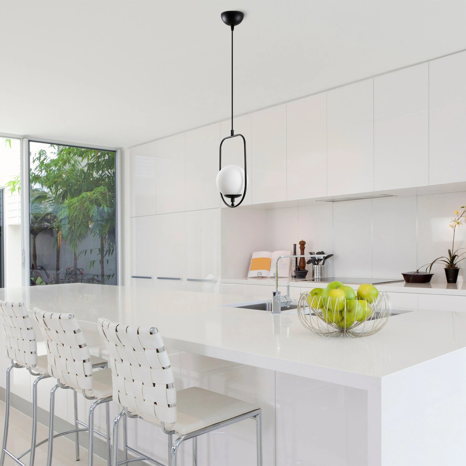 Llambë tavani Opviq, Skew - 13444, ngjyrë e zezë