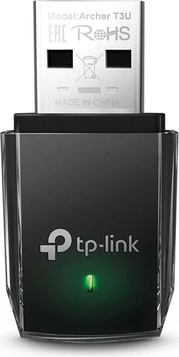 Adapter Wi-Fi TP-Link Archer T3U, USB, WLAN, Wi-Fi 5, 867 Mbit/s, i zi