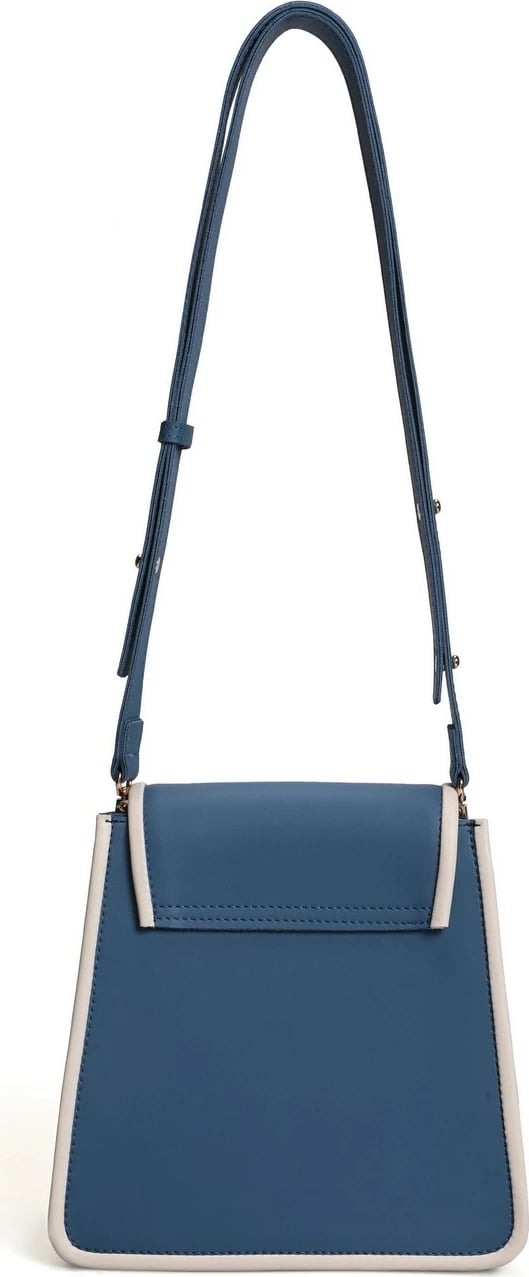 Çantë krahu Lucky Bees, 1248, ngjyrë kaltër-krem