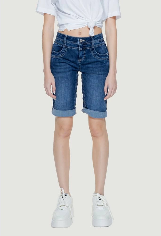 Shorce femra Street One, blu