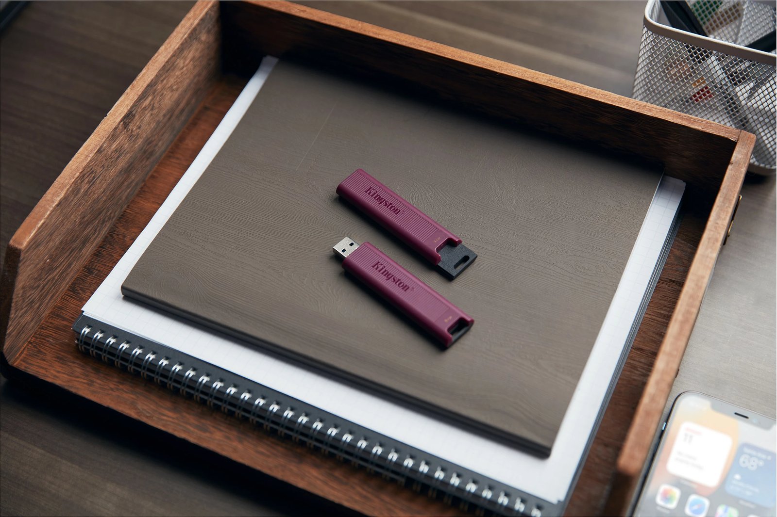 USB Kingston DataTraveler Max 1TB, USB 3.2 Gen 2, e kuqe