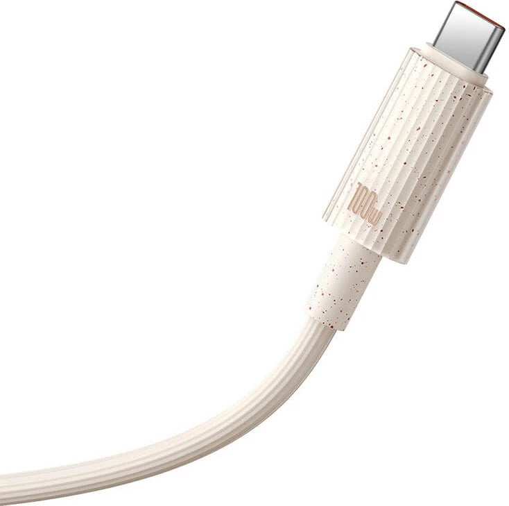 Kabllo karikimi i shpejtë Baseus Habitat Series, USB në USB-C, 2m, 100W, rozë