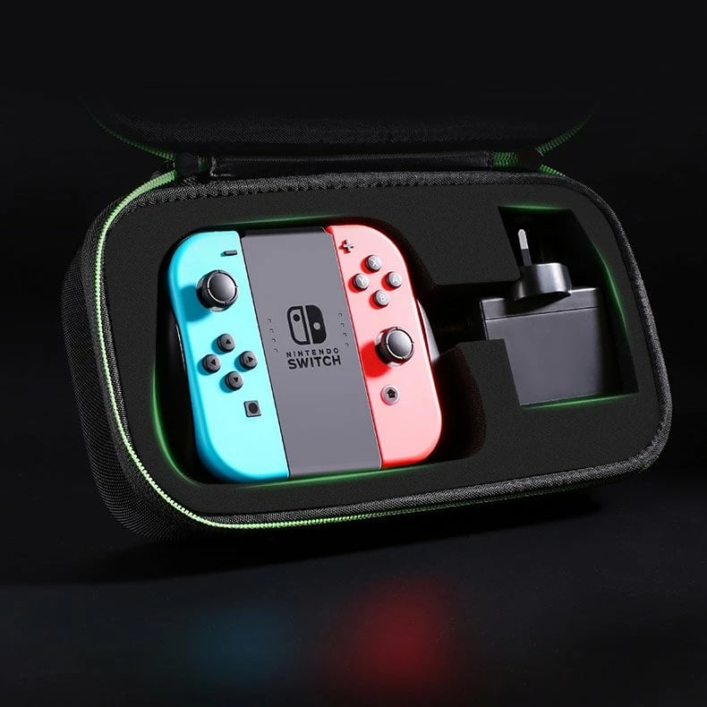 Kasë Ugreen për Nintendo Switch dhe aksesorë, S, 26.5 x 10 x 13.5 cm, e zezë