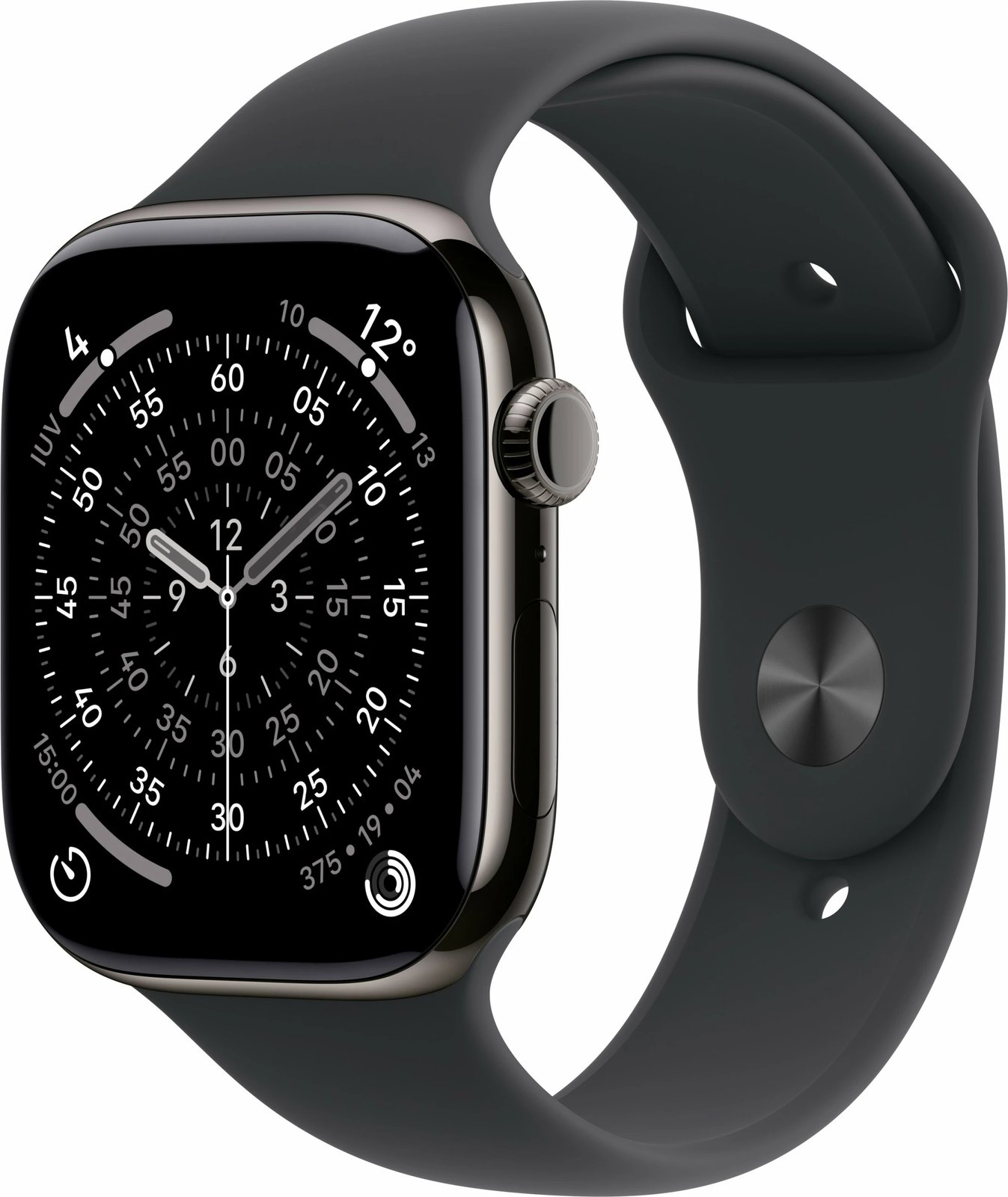 Smartwatch Apple Watch S11 Titan Cellular 46mm, rrip sport i zi