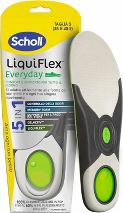 Shtresë për këpucë Scholl Liquiflex Daily Use Comfort unisex S