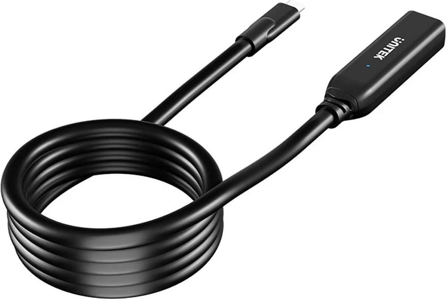 Kabllo zgjatëse USB-C Unitek 5m 10Gbps e zezë