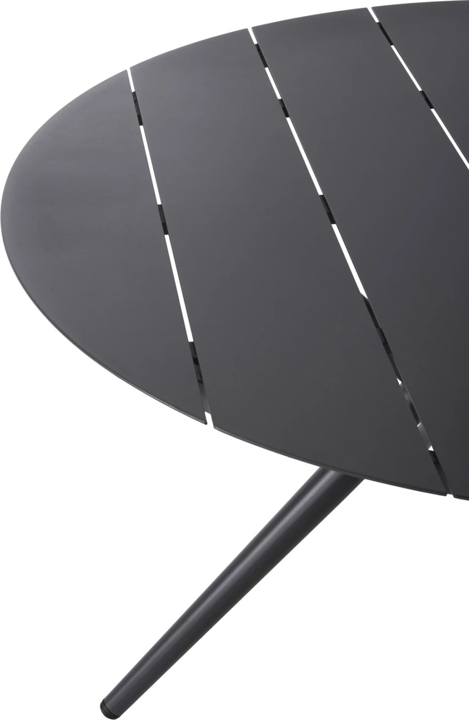 Tavolinë e jashtme e rrumbullakët HIGER FH6061.03 alumini antracit Φ126Χ73H cm