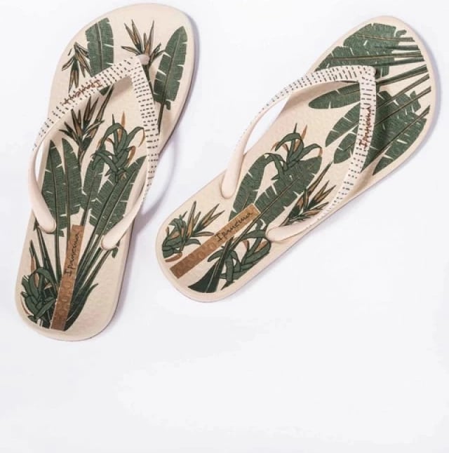 Flip-flopa për femra Ipanema, bezhë