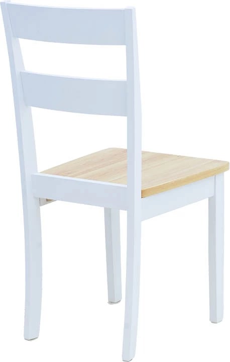 Set tavoline me karrige, zgjatshme, 5 pjesë, dru i bardhë, Mabor-York, 120-150x80x73.8cm