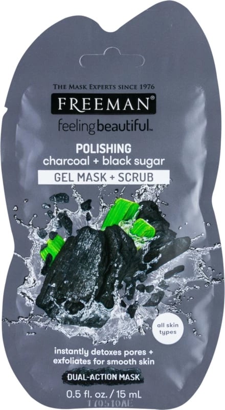 Maskë për fytyrë Freeman Polishing Mask-Charcoal, 15ml