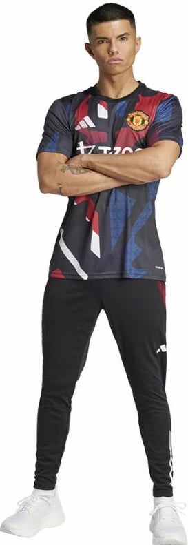 Maicë për meshkuj adidas Manchester United, e zezë