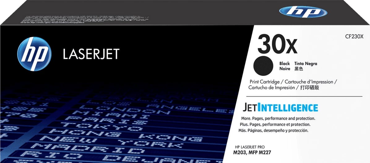Toner HP CF230X 30X XL 3500 faqe, zi