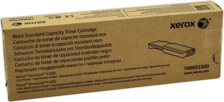 Toner Xerox 106R03500, kapacitet 2500 faqe, për VersaLink C400/C405, e zezë