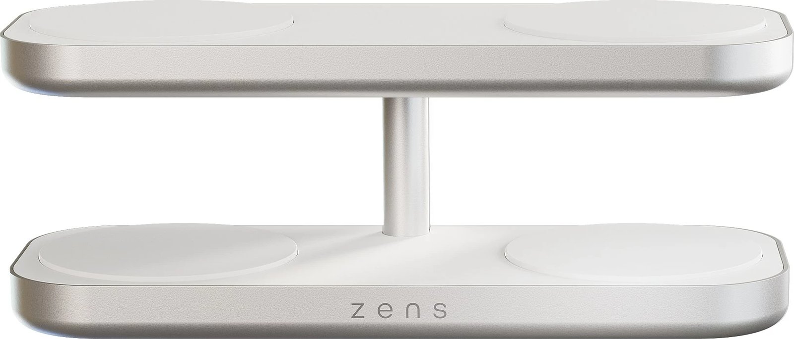 Karikues wireless ZENS ZEQC01W/00, 65 W, për celular, kufje, smartwatch, i bardhë