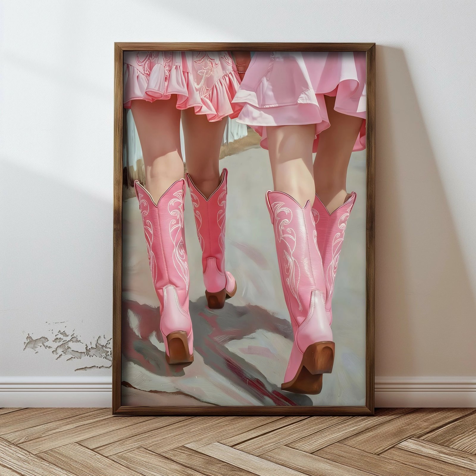 Pikturë dekorative me kornizë, MDF, Wallity, GE087-L