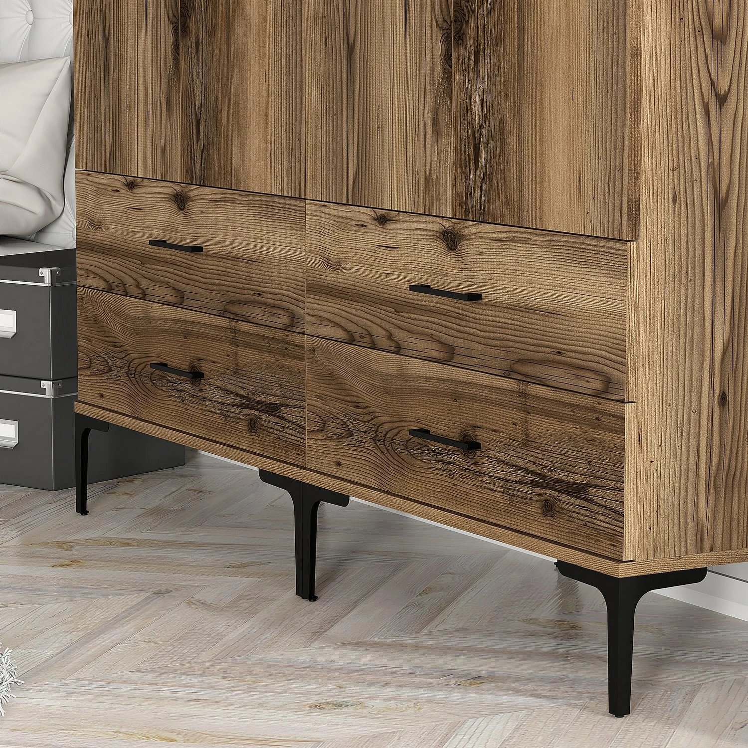 Dollap Hanah Home, Kumsal TT, ngjyrë arre Dollap Hanah Home, Kumsal TT, ngjyrë arre