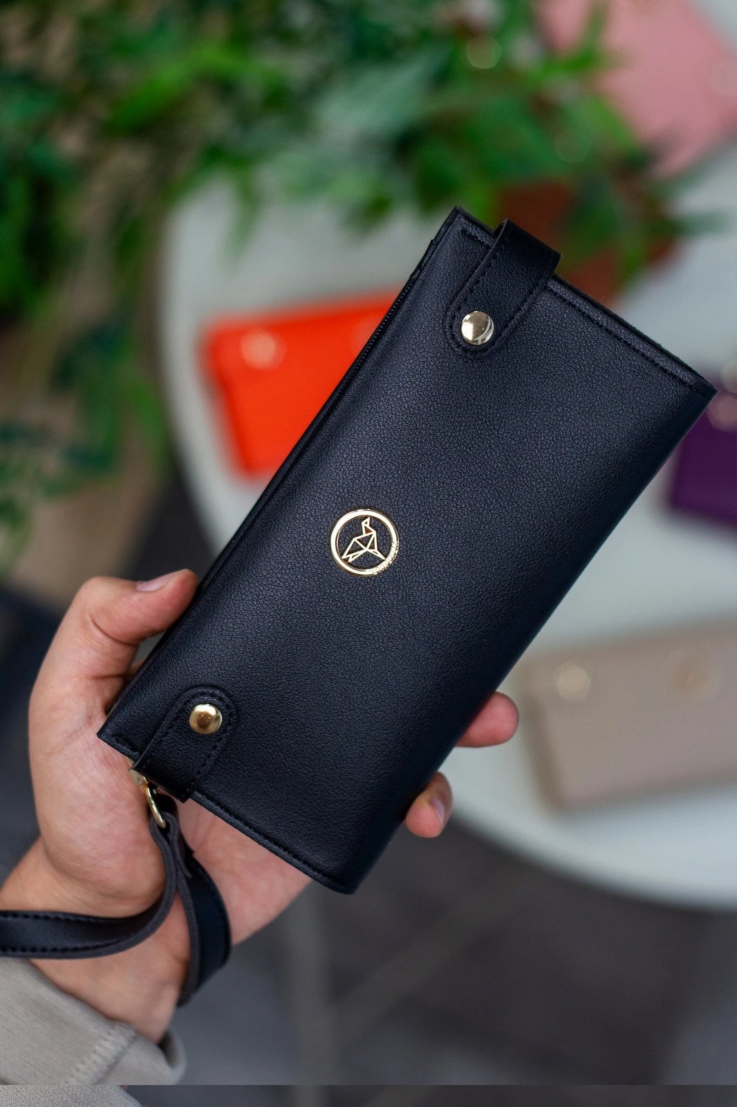 Portofol për gra, Zoozie Bags, Tiran, i zi