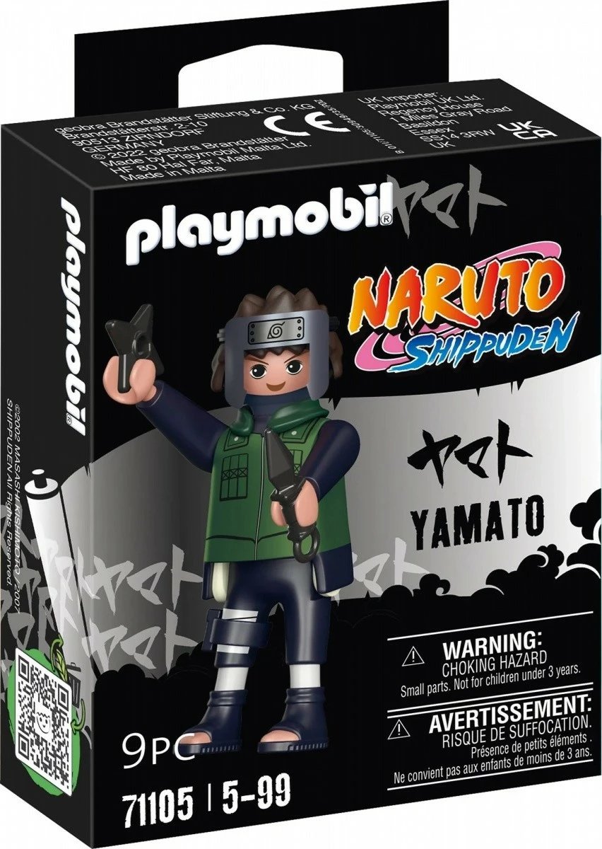 Figurë aksioni Playmobil Naruto Shippuden Yamato 71105, plastikë, 9 pjesë