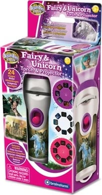 Projektor lodër MG DYSTRYBUCJA Fairy & Unicorn, 3 disqe slajdesh, shumëngjyrësh