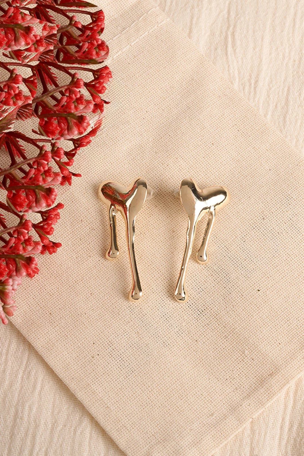 Vathë metalik Elika, ngjyrë ari, ELKGC68317