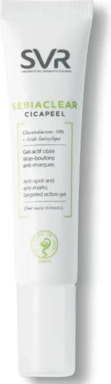 Xhel për akne SVR Sebiaclear Cicapeel 15ml
