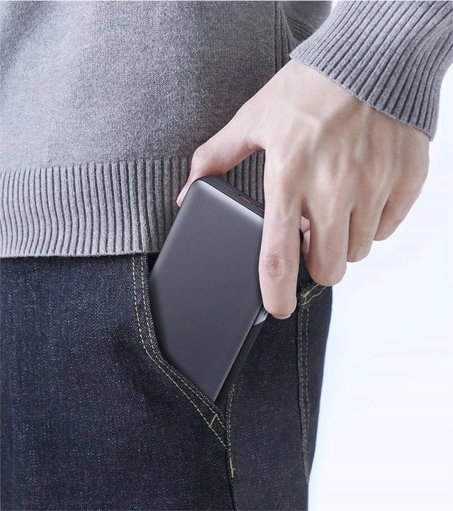 Power bank AUKEY PB-Y43, 20000mAh, 65W, 3xUSB, Gri