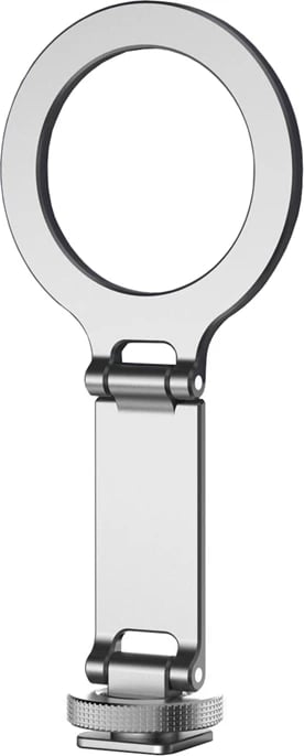 Mbajtës magnetik për celular MagSafe, Puluz PU3221H, me cold shoe dhe filetë 1/4", i palosshëm, gri