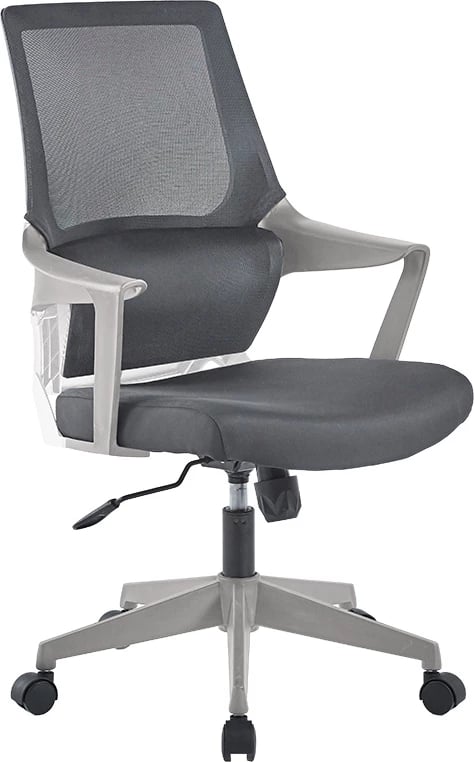 Karrige zyre ergonomike, material rrjetë, ngjyrë gri