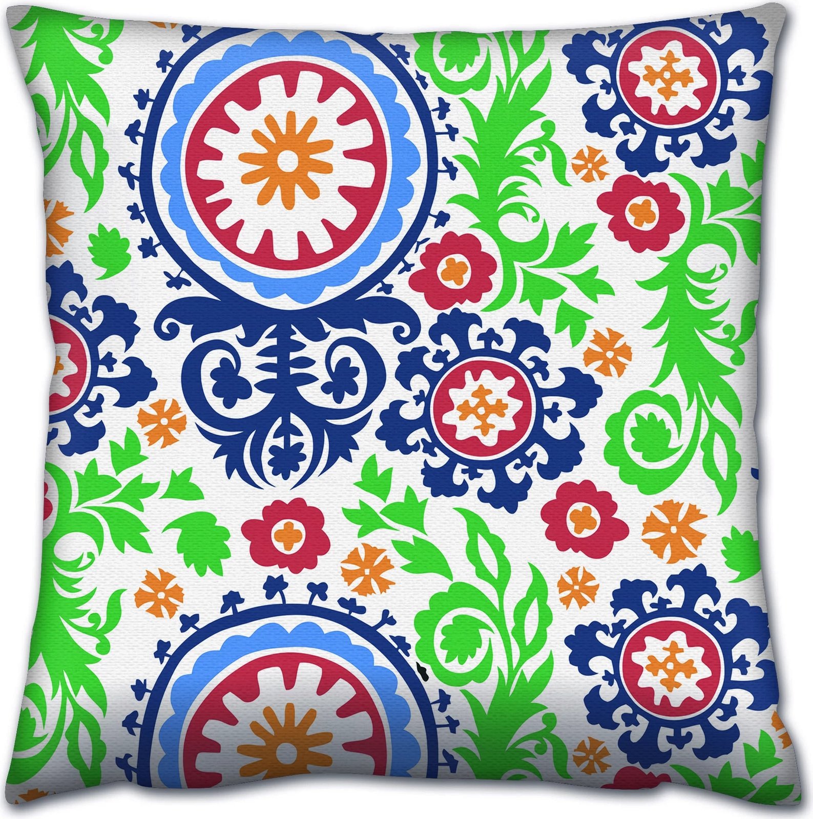 Jastëk dekorativ, shumëngjyrësh, Evila Originals, A14698, 43x43cm