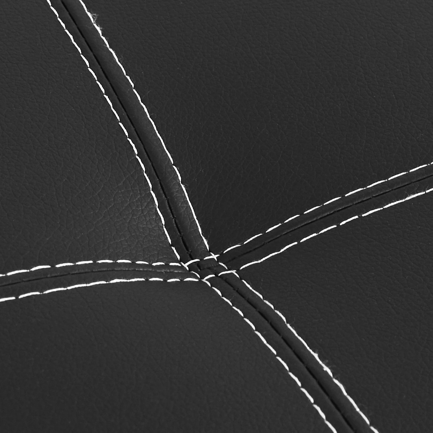 Divan/shtrat 3 vendësh, lëkurë PU e zezë, FH3002.02, 186x90x82