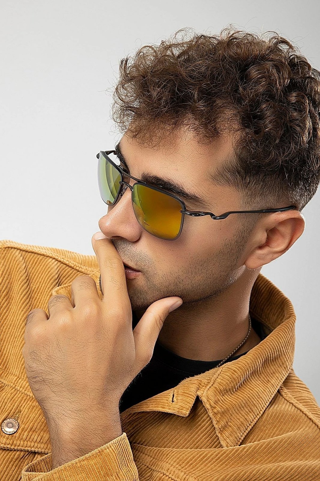 Syze dielli për meshkuj Jumeon, PL23Eg520R001, ngjyrë e zezë dhe e verdhë