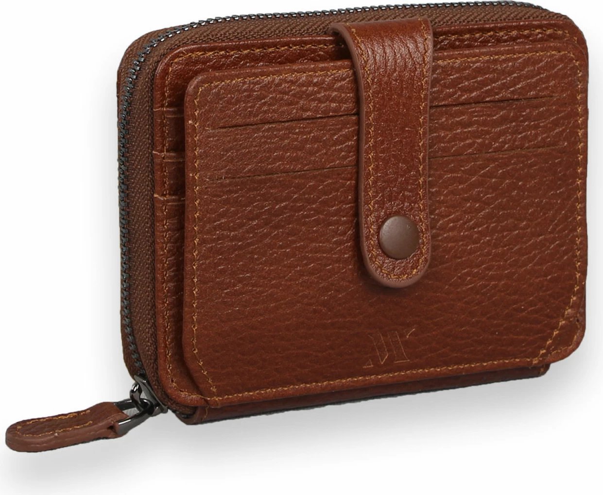 Portofol lëkure, ngjyrë kafe, Zoozie Bags, 4243