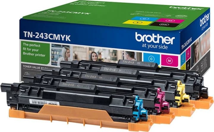 Toner Brother TN-243CMYK 4x set CMYK rendiment 1,000 faqe