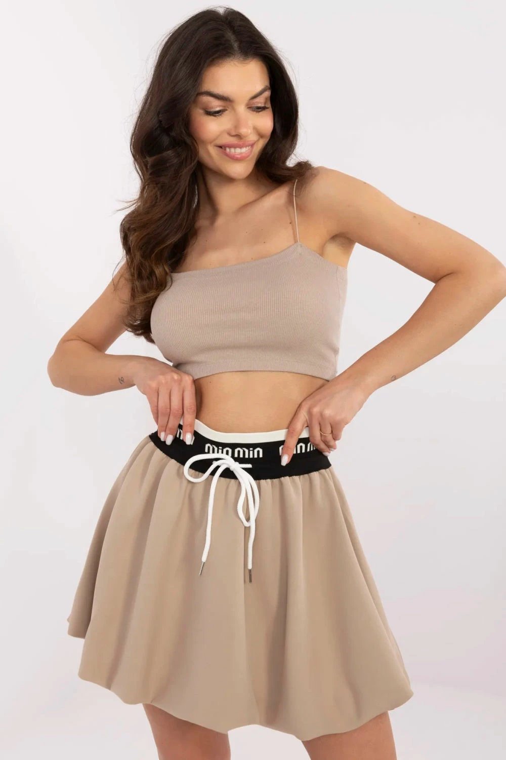Fustanellë Italy Moda 210885, bezhë