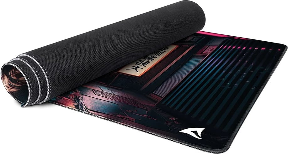 Mauspad Sharkoon SKILLER SGP40, Multicolour, 1000x500 mm, Bazë gome, Sipërfaqe tekstili