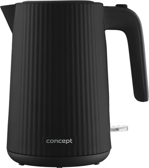 Çajnik elektrik, Concept RK2391, 1.7L, 2200W, plastikë, i zi