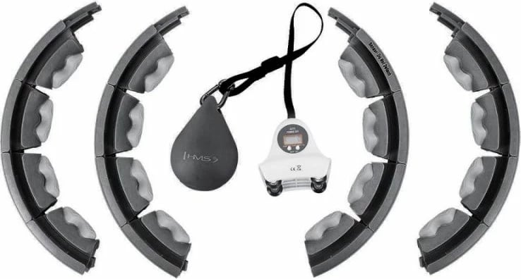 Hula hoop fitness HMS, e zezë