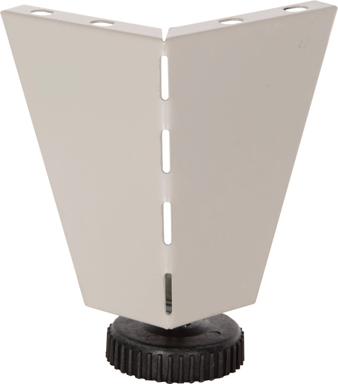 Këmbë zëvendësuese FH6093 set 4 copë me rregullues lartësie, 10 cm, për dollapë metalikë