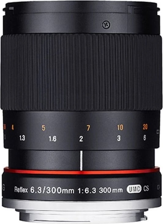 Lentë telefoto Samyang 300mm F6.3 Reflex DSLR Canon