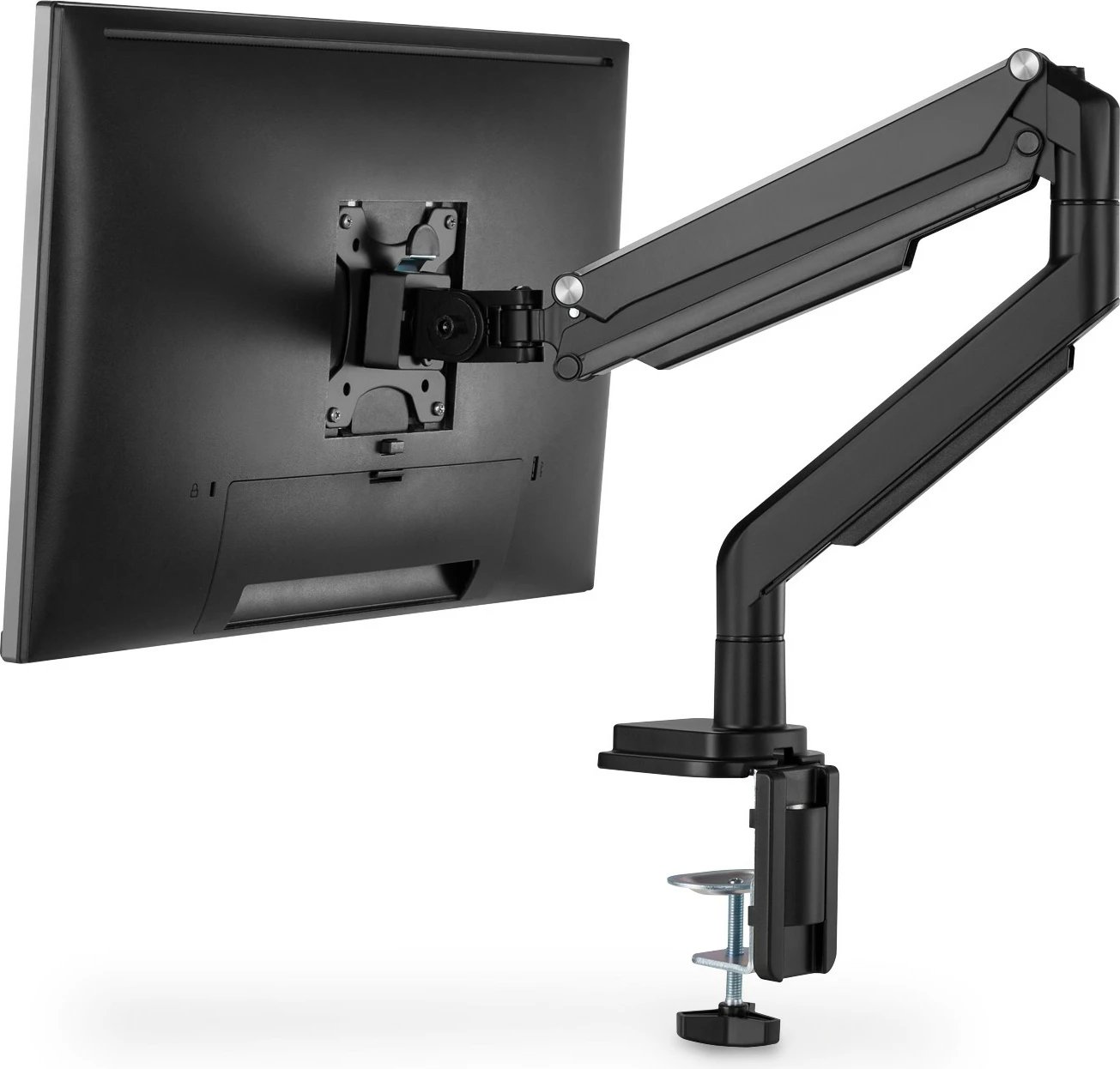 Mbajtës monitori Digitus, Universal, Gas Spring, Clamp Mount, 9 kg, 15"-32", i zi