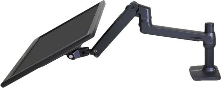 Krah monitori tavoline, Ergotron LX 45-241-224 (45241224), rregullim fleksibël, montim me kapëse, e zezë mat