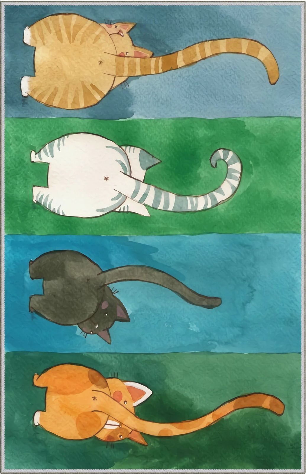 Qilim për korridor, shumëngjyrësh, Conceptum Hypnose, WOOKECE004, 100x300cm