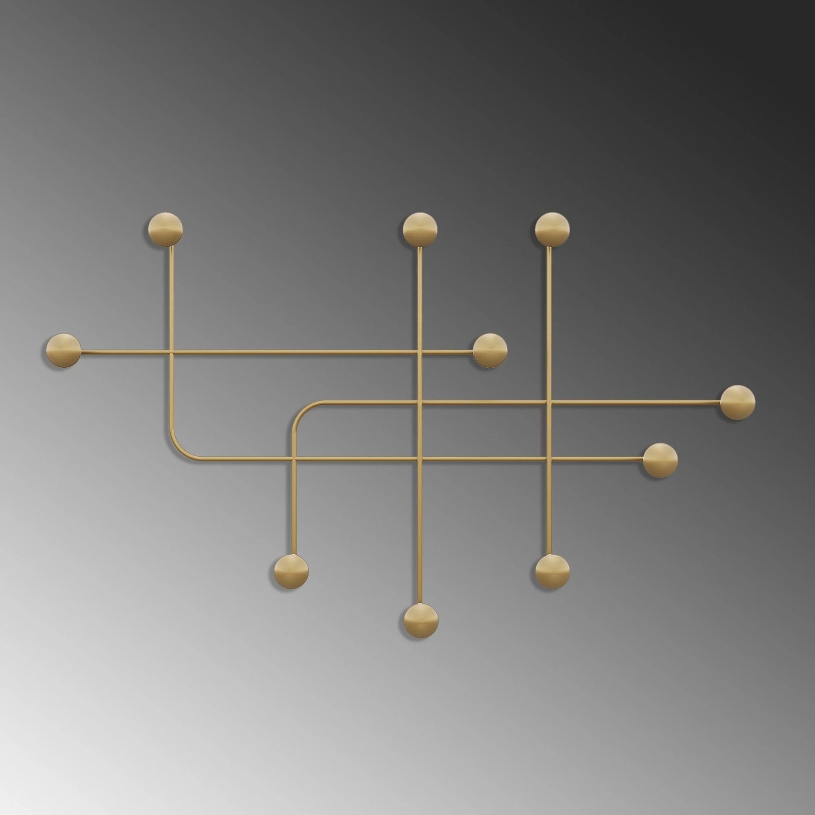 Varëse muri metalike Wallity, Samara-A, ngjyrë ari