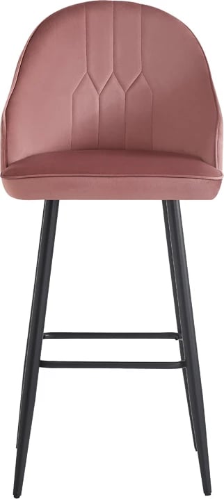 Karrige për bar Velva, ngjyrë mollë e kalbur, 49x63x113cm