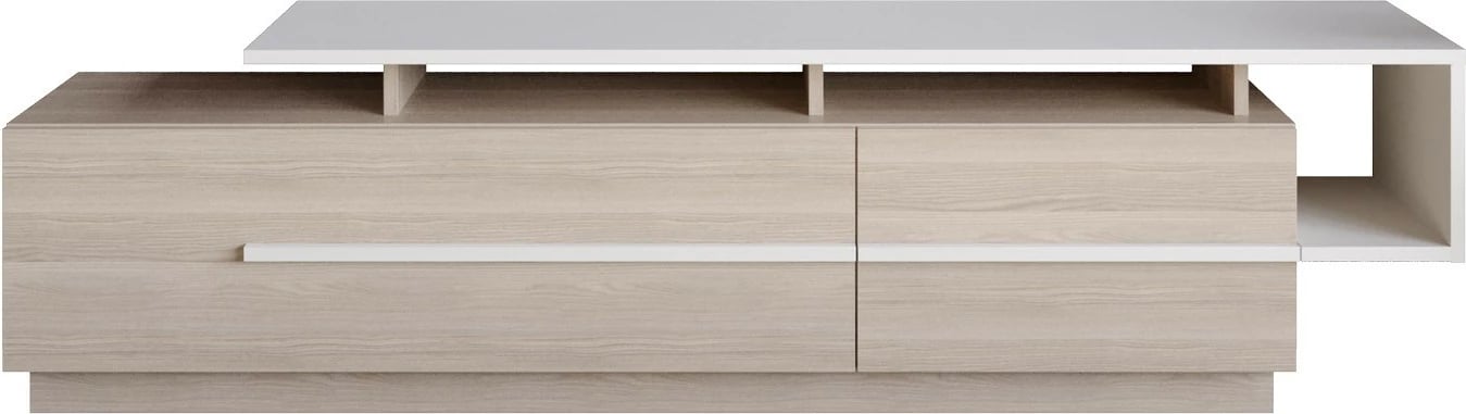 Komodinë TV Hanah Home, Pia - Cordoba, e bardhë