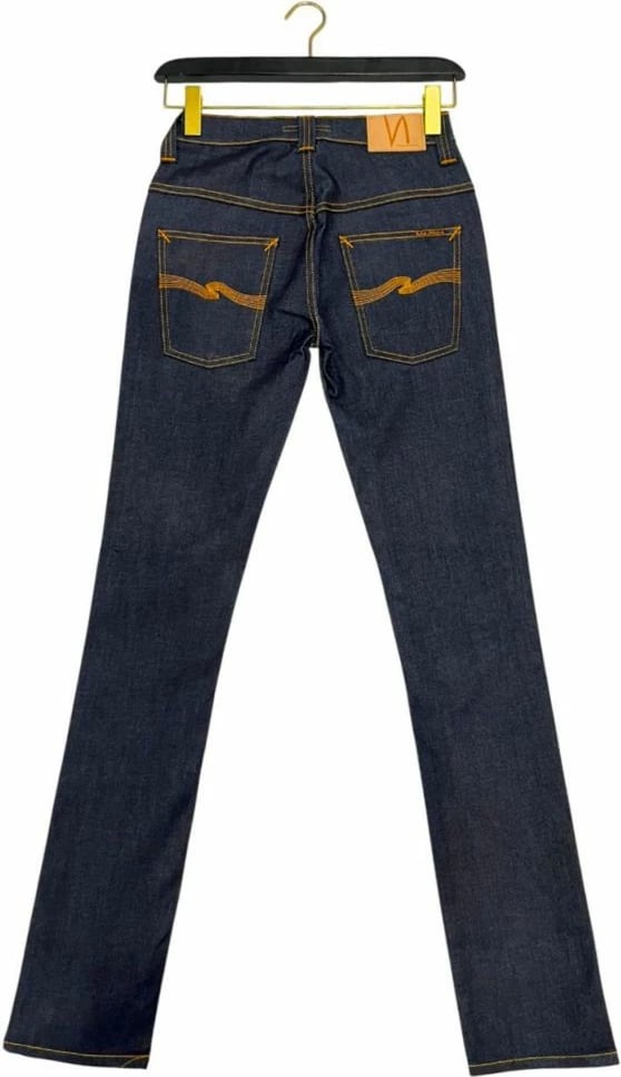 Pantallona xhins Nudie Jeans, për meshkuj, blu